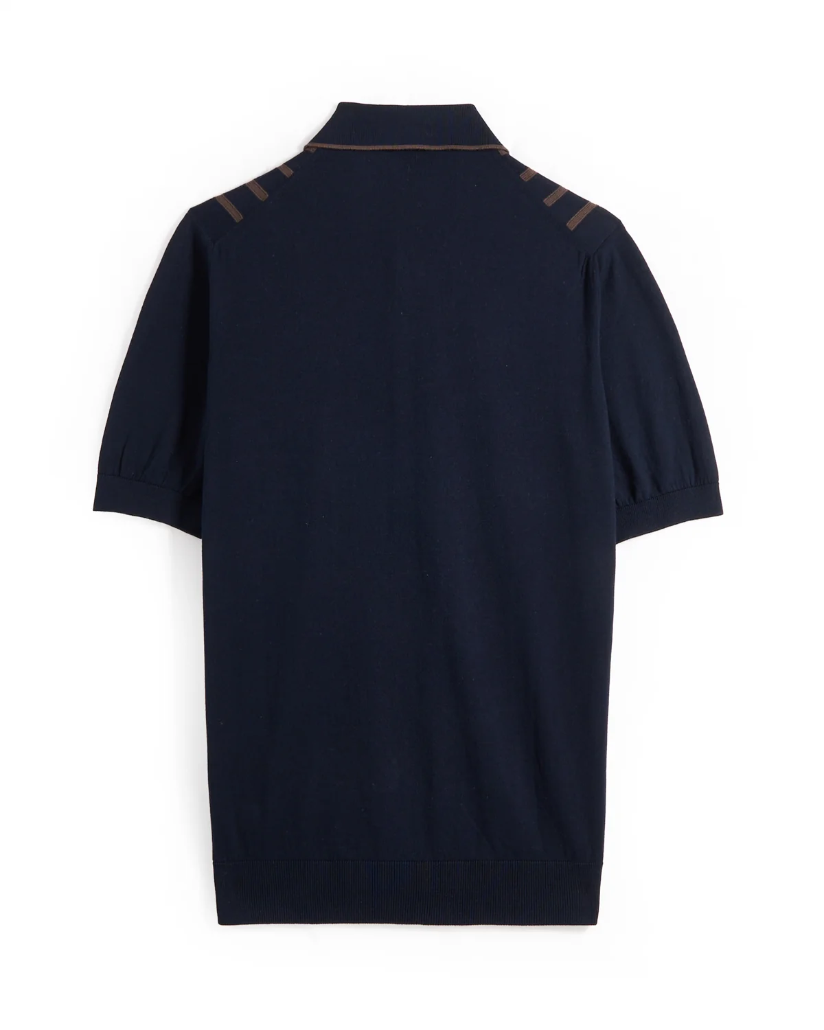 Retro Stripe Full Button Polo - Image 3