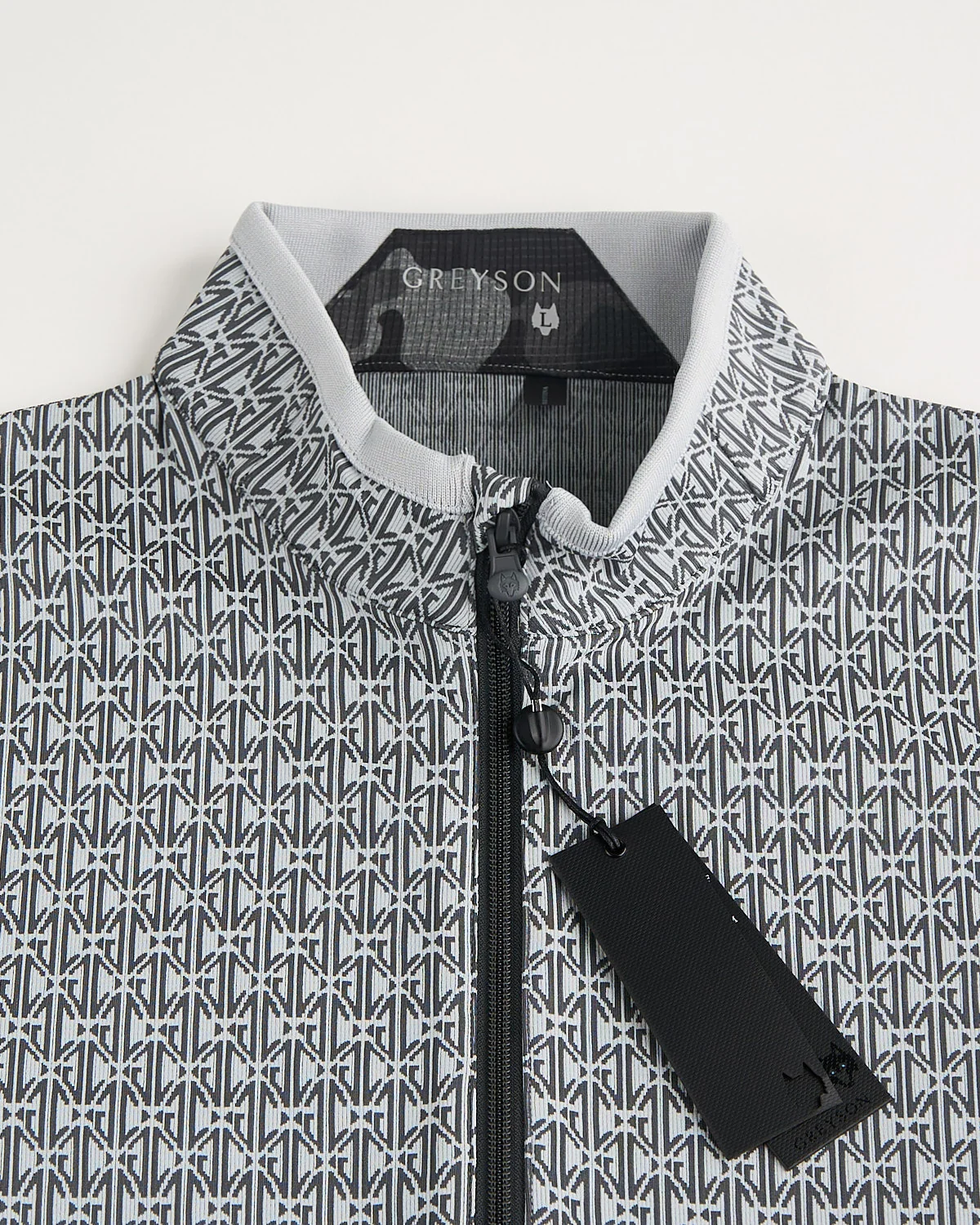 Monogram Jacquard 1/4 Zip - Image 3