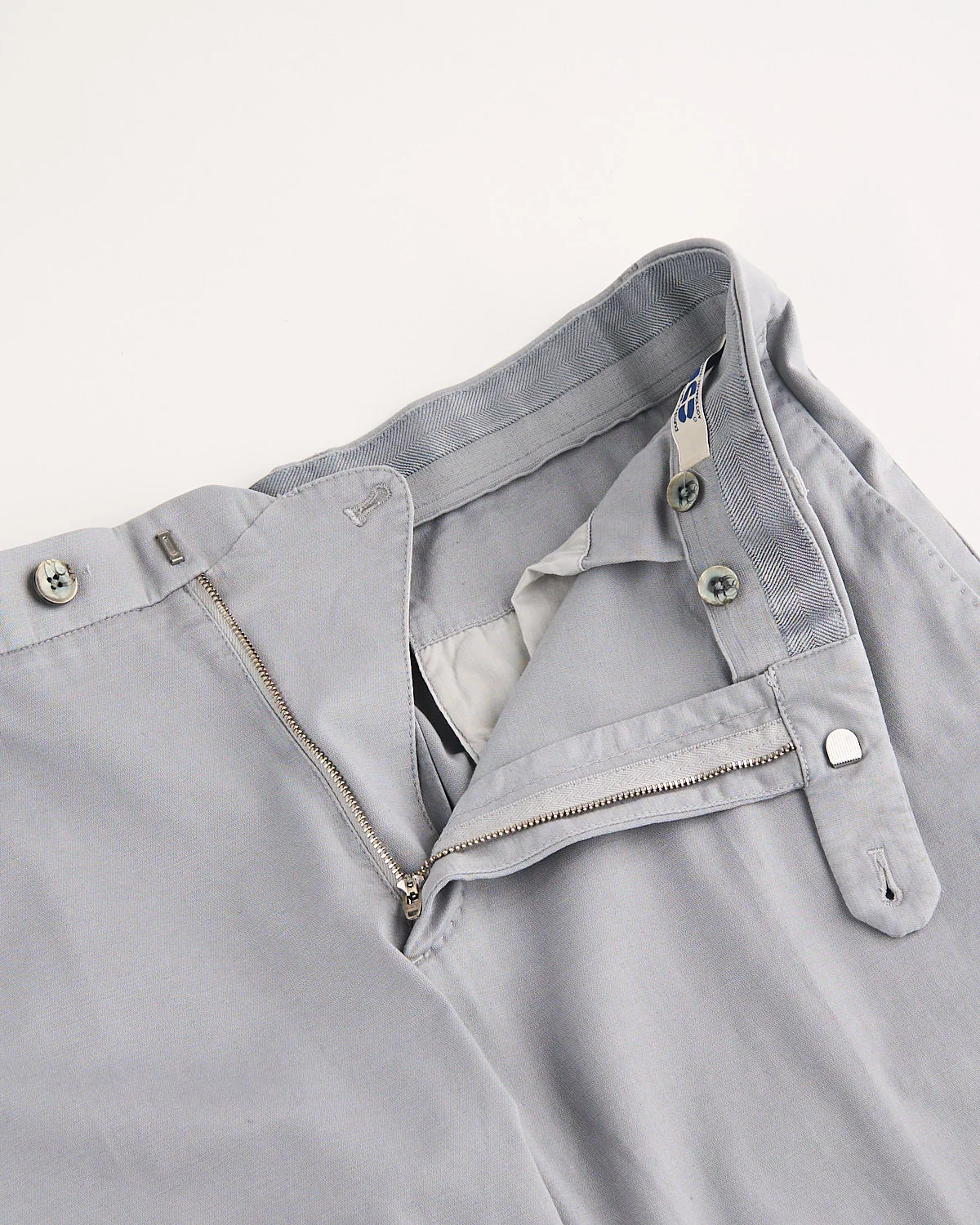 Cotton Flax Stretch Chinos - Image 2