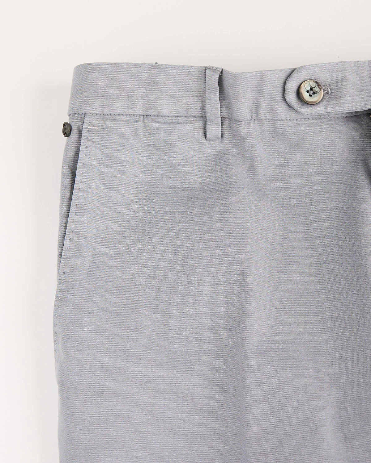 Cotton Flax Stretch Chinos - Image 6