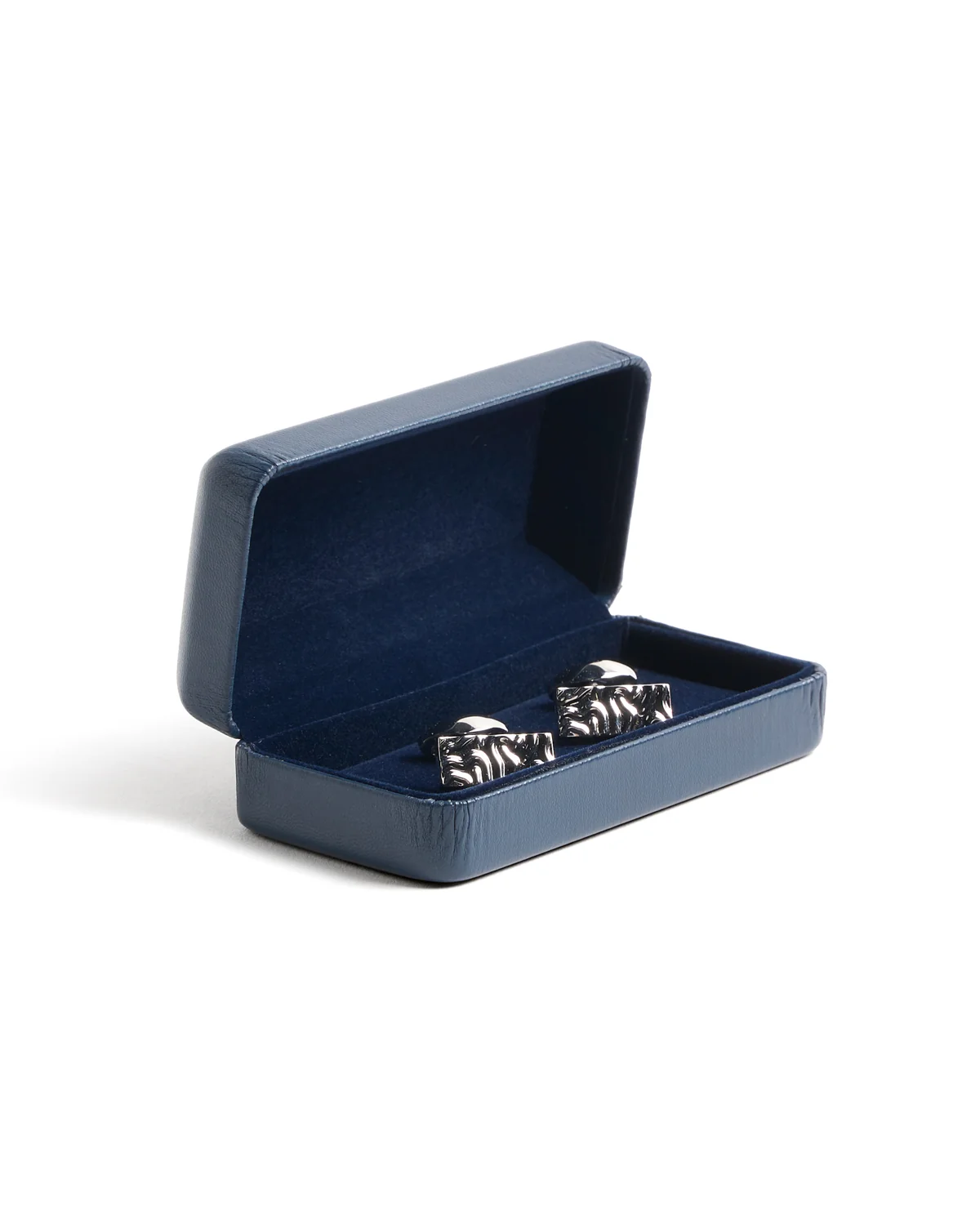 Hammered Plated Brass Cufflinks