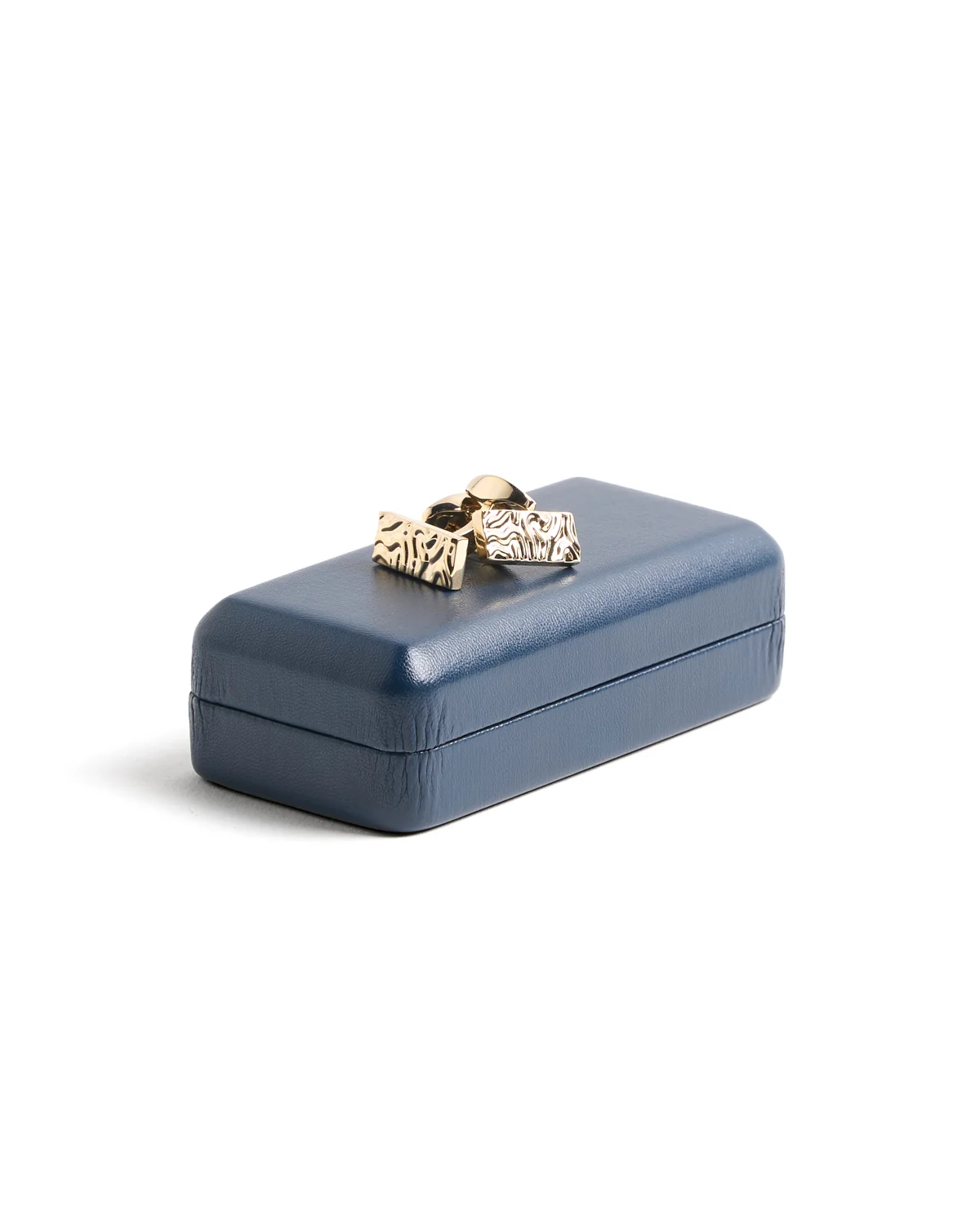 Hammered Plated Brass Cufflinks - Image 2