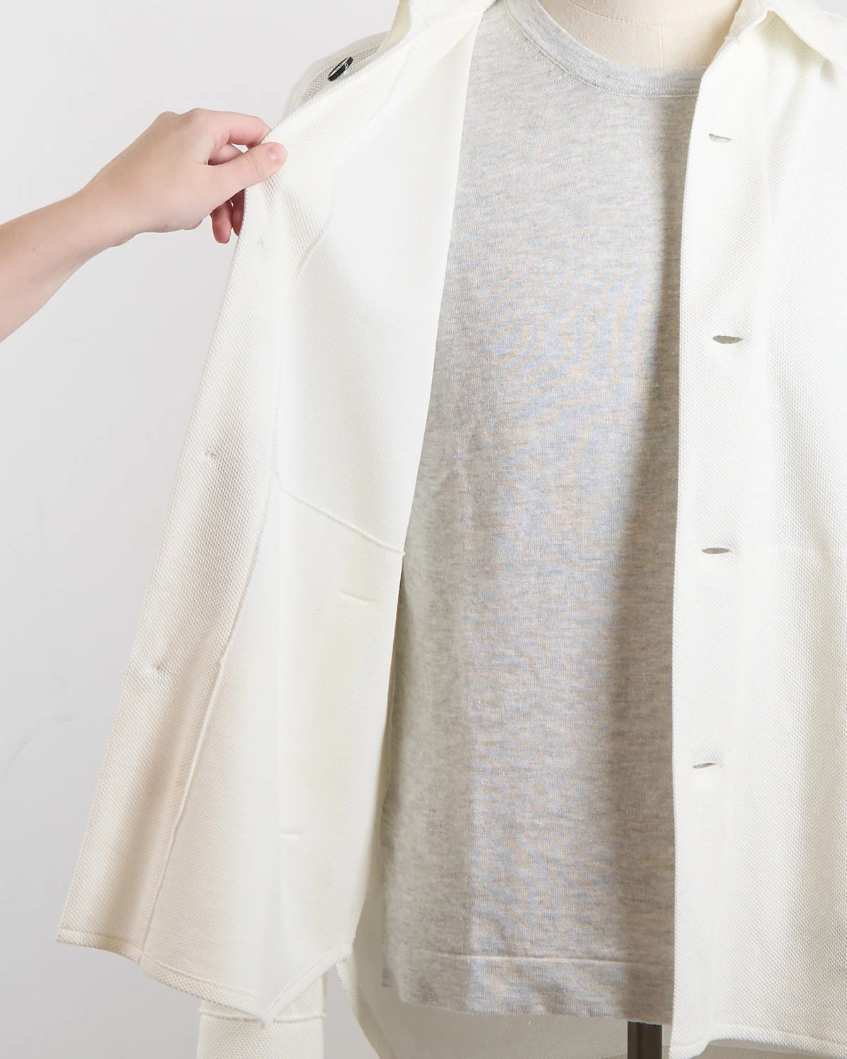 Honeycomb Shirt Jacket - Image 6