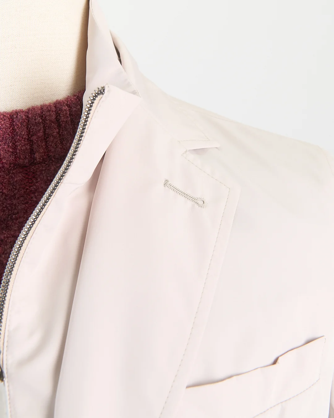 Byron Pressed Nylon Blazer With Detachable Windguard - Image 4