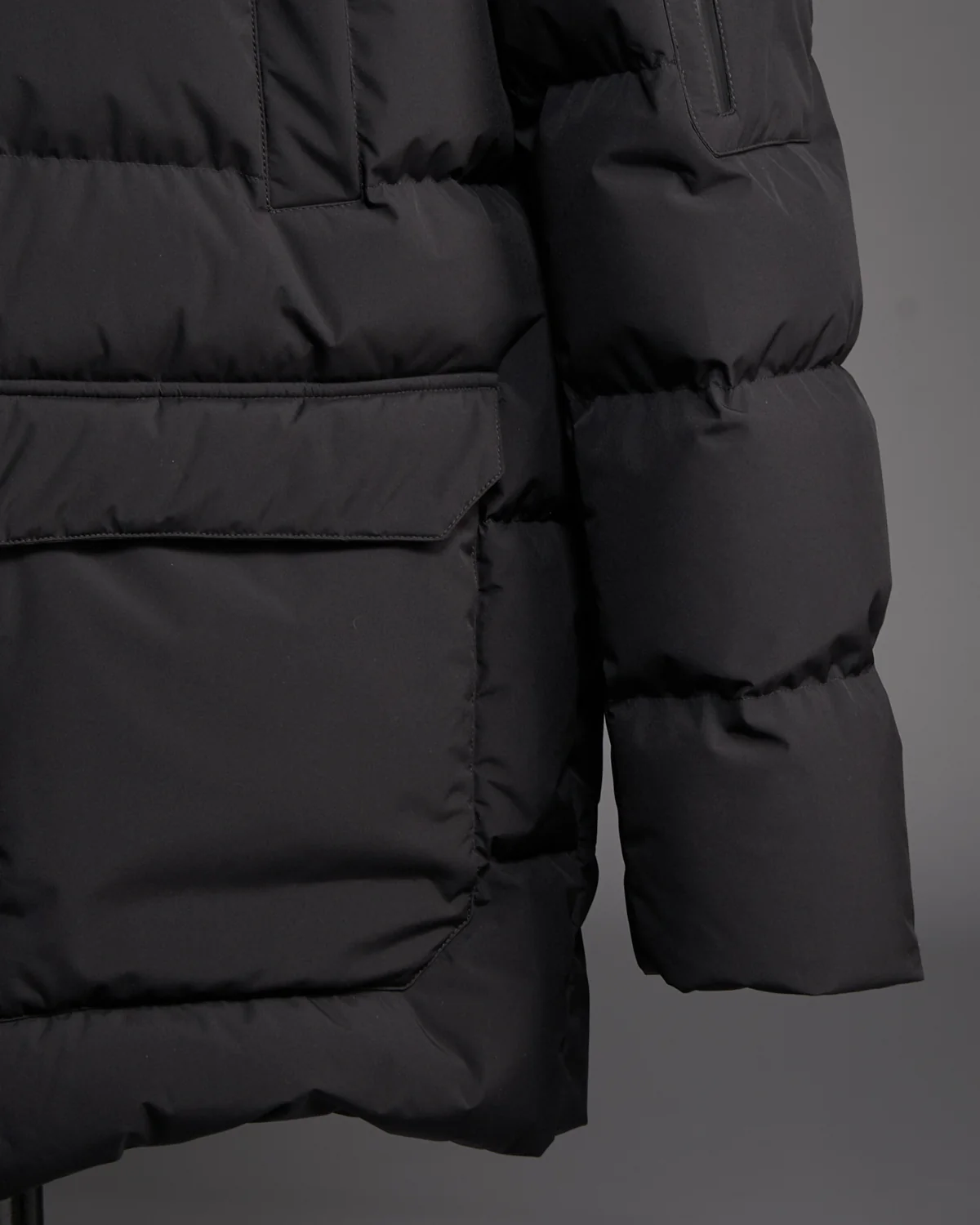 Functional Waterproof Quilted Long Puffer Coat - Image 4