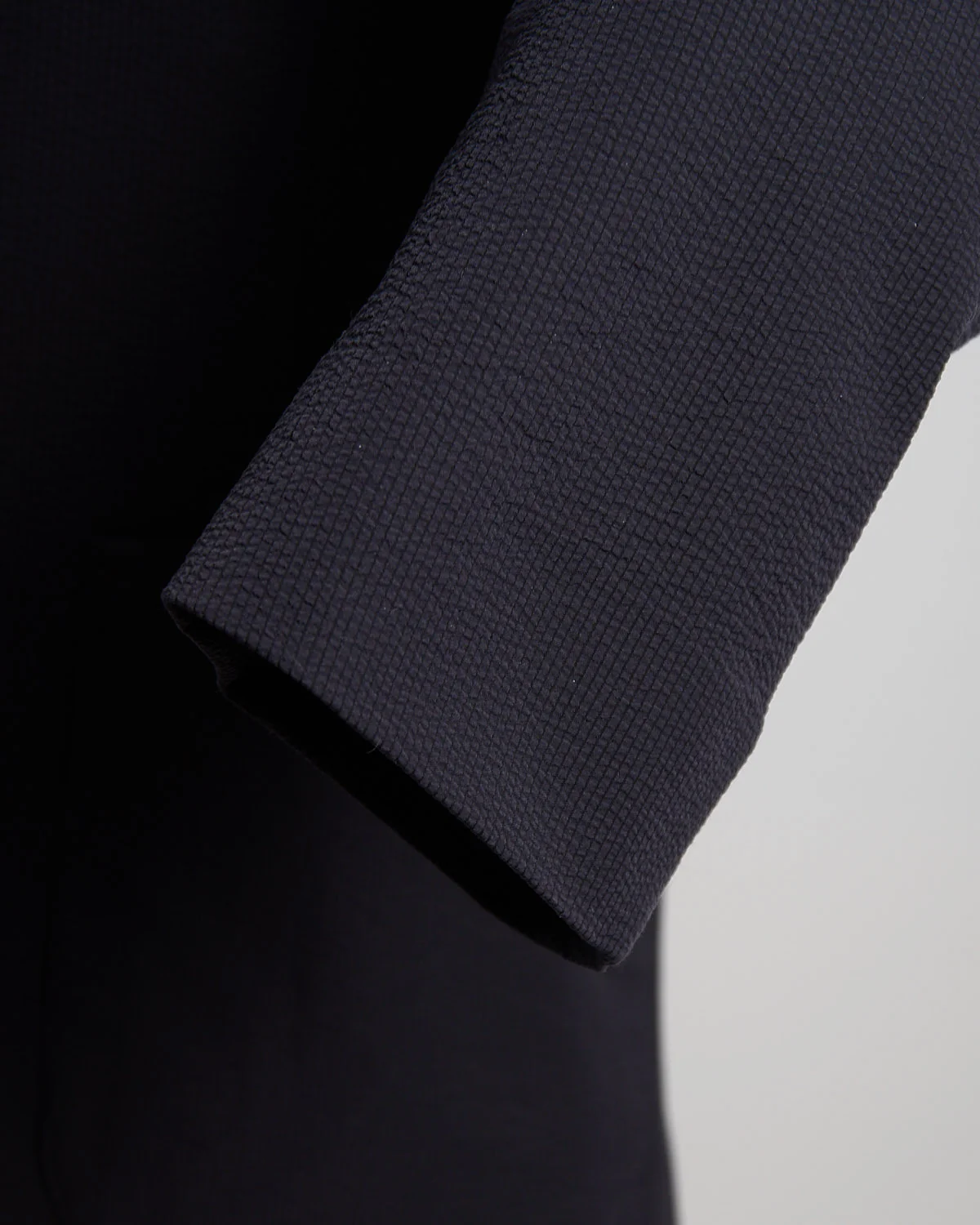 Seersucker Two-Button Blazer - Image 8