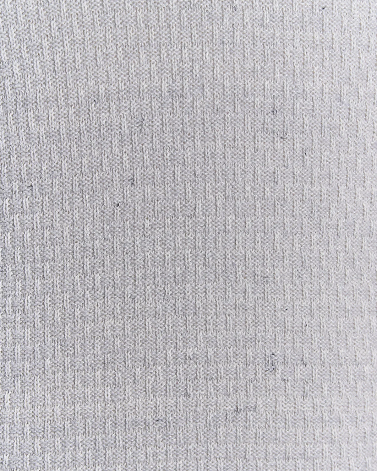 Cashmere & Linen Blend Half Basket Classic Crewneck Sweater - Image 7