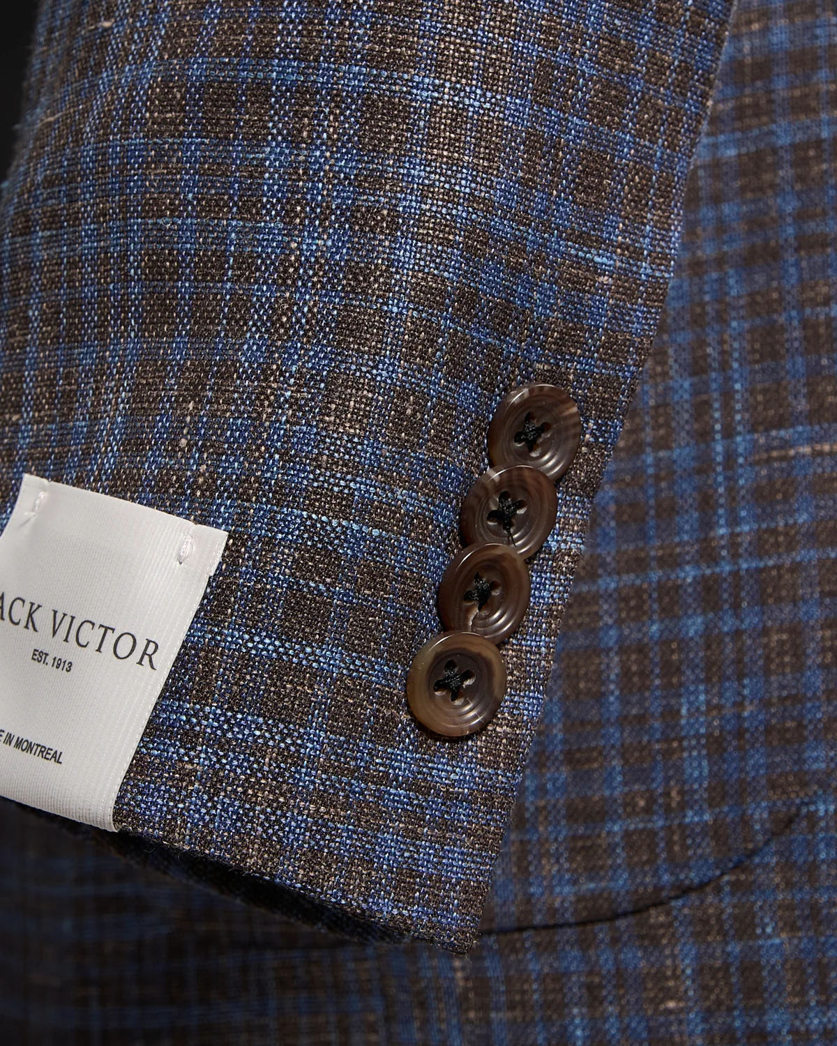 Jersey Subtle Check Sport Jacket - Image 7