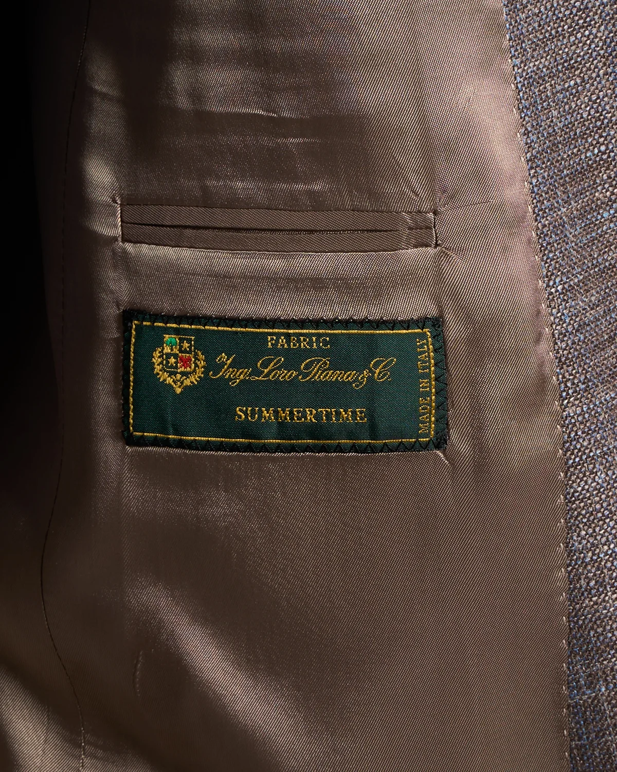 Wool-Silk-Linen 'Summertime' Sport Jacket - Image 8