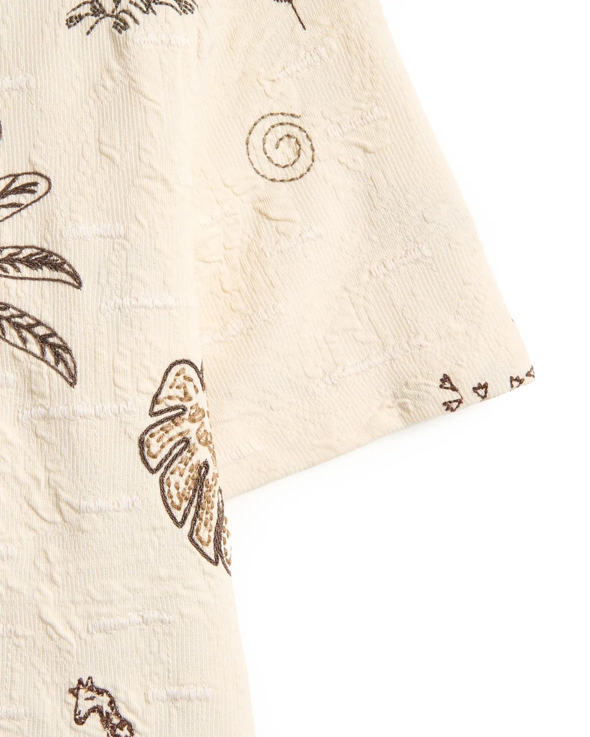 Beeston Ss Embroidered Camp Shirt - Image 4