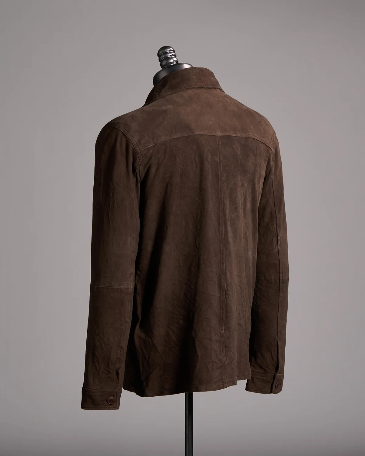 Jesse Leather Shirt Jacket - Image 11