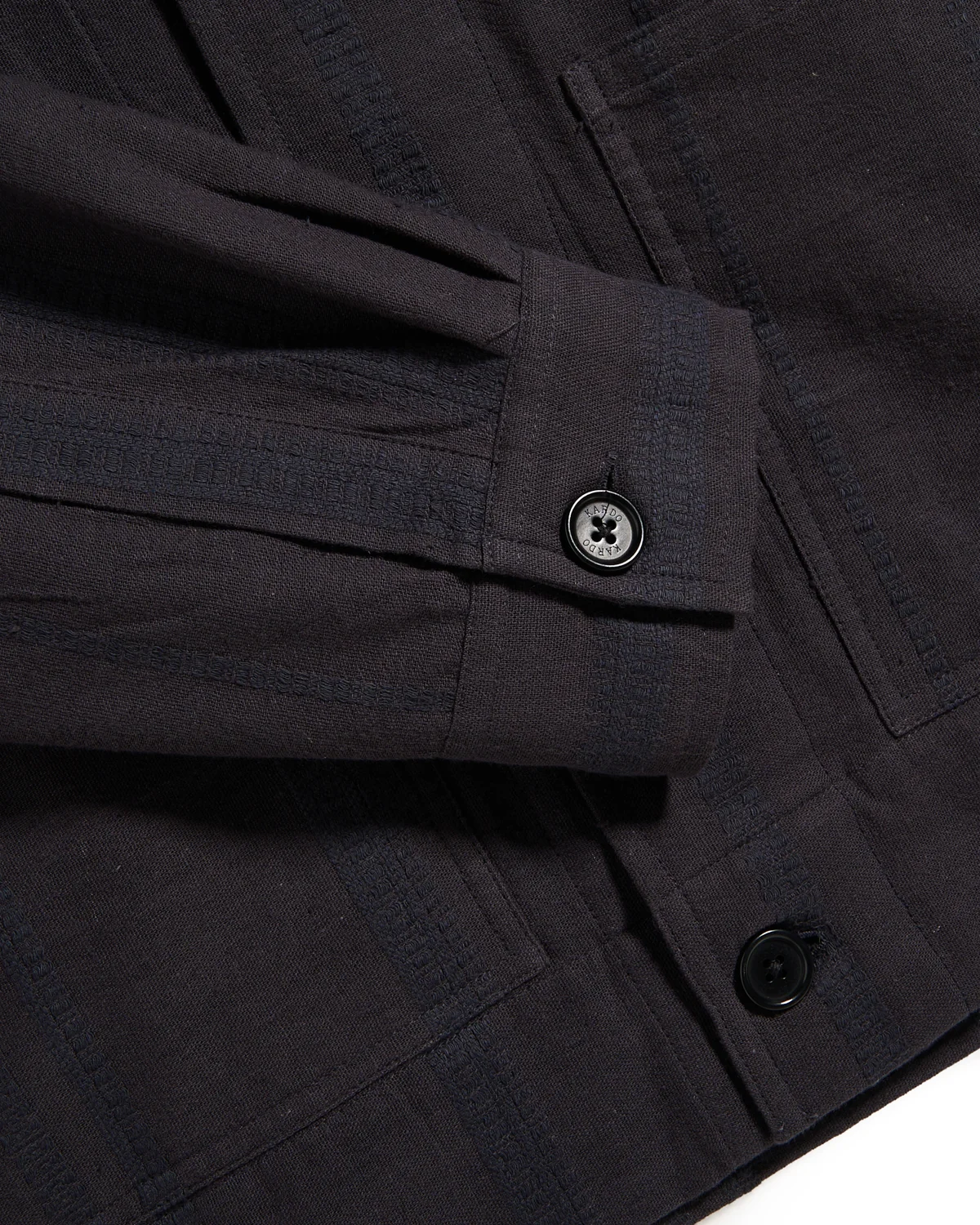 Bodhi Handloom Extra Weft Relaxed Jacket - Image 4