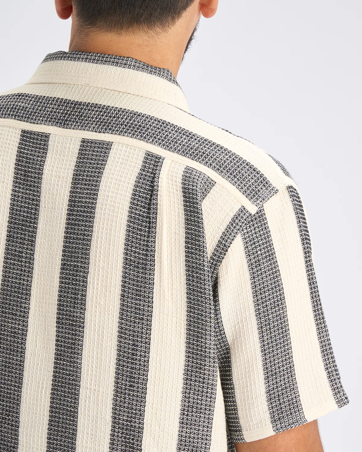 Chintan Handwoven Bold Stripe Shirt - Image 7