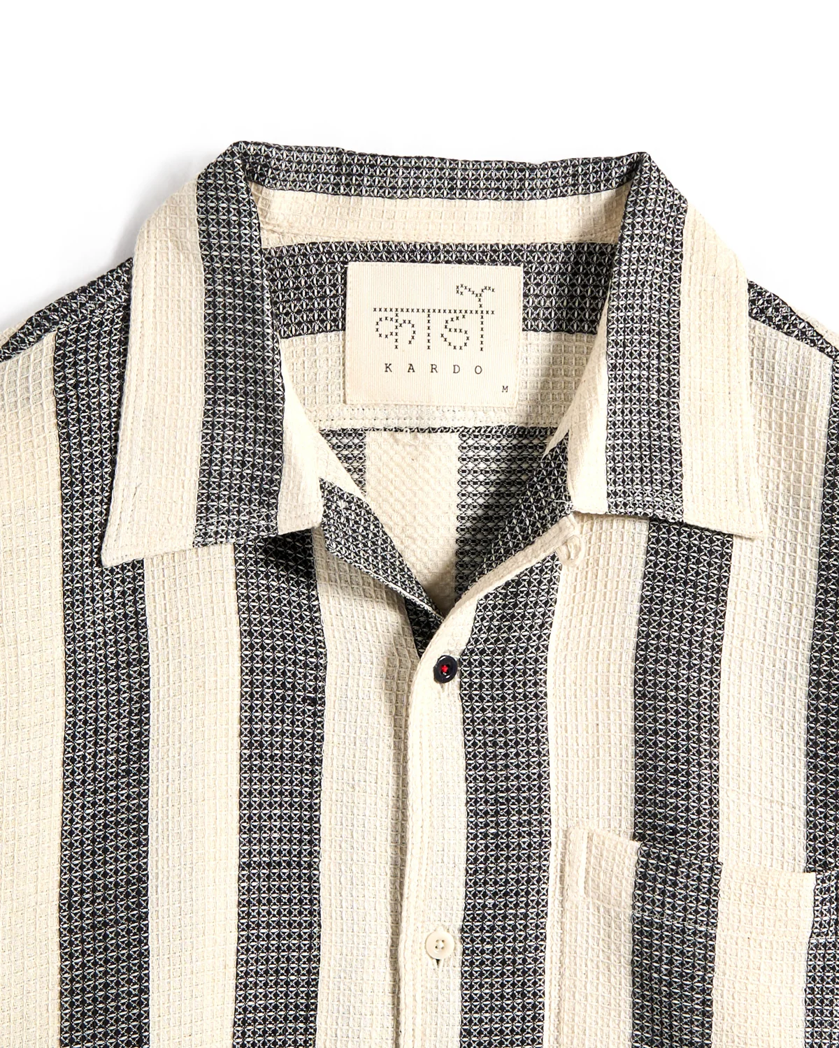 Chintan Handwoven Bold Stripe Shirt - Image 9