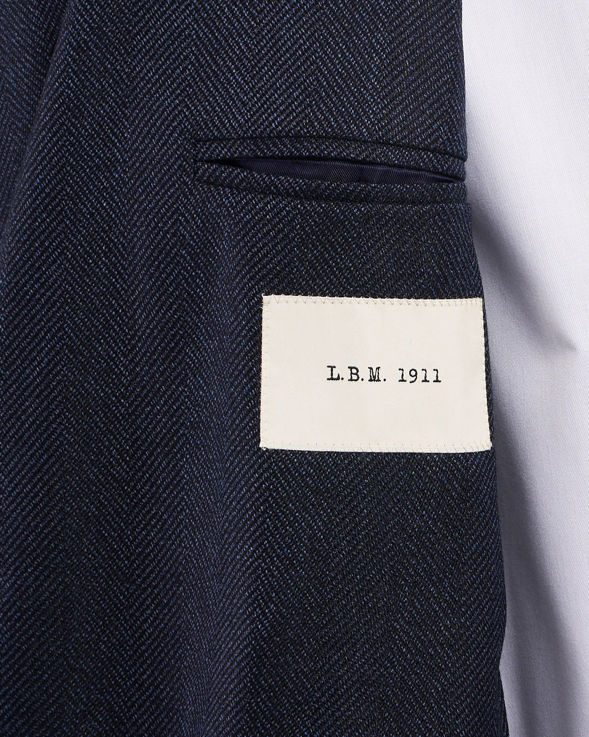 Herringbone Untreated Wool Soft Sport Jacket - Image 6