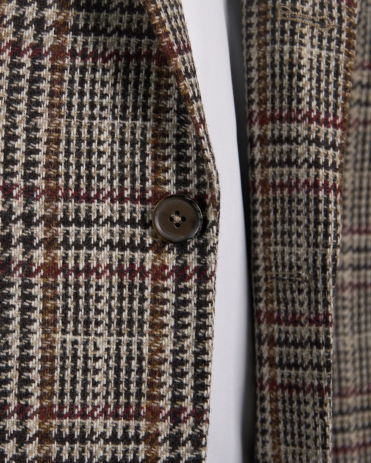 Wool Glencheck Sport Jacket - Image 8