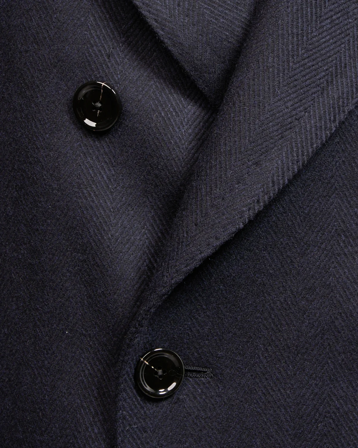 Double Breasted 'Ulster' Double Faced Wool Topcoat - Image 8
