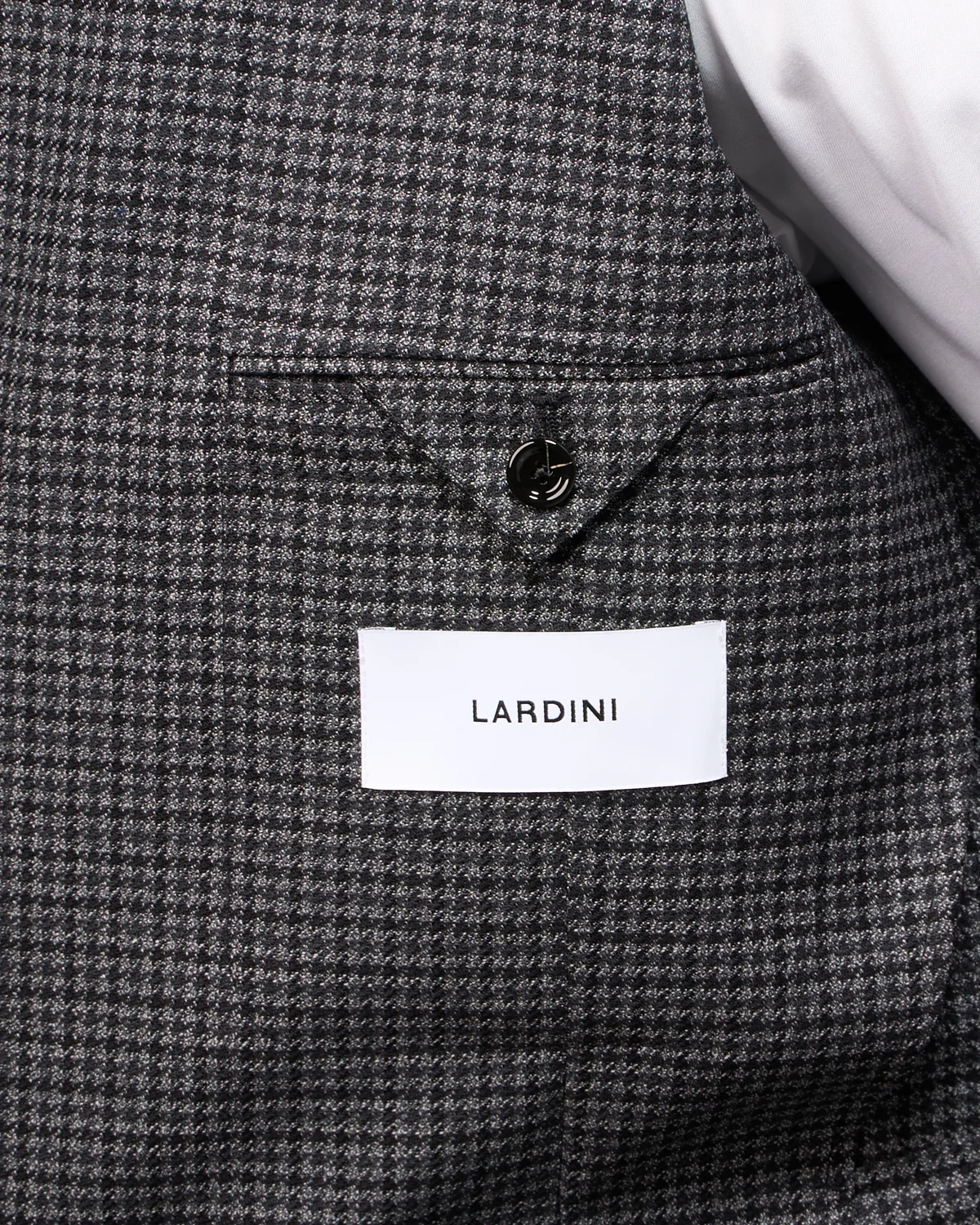 Elegant Houndstooth 'Iconic' Fit Twisted Wool Suit - Image 7