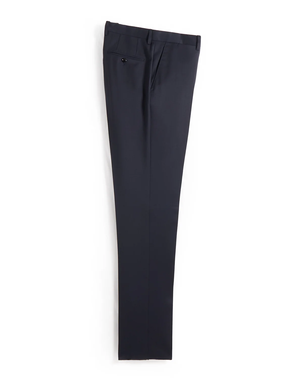 Natural Stretch Double Breasted 'Iconic' Navy Twill Hybrid Suit - Image 13