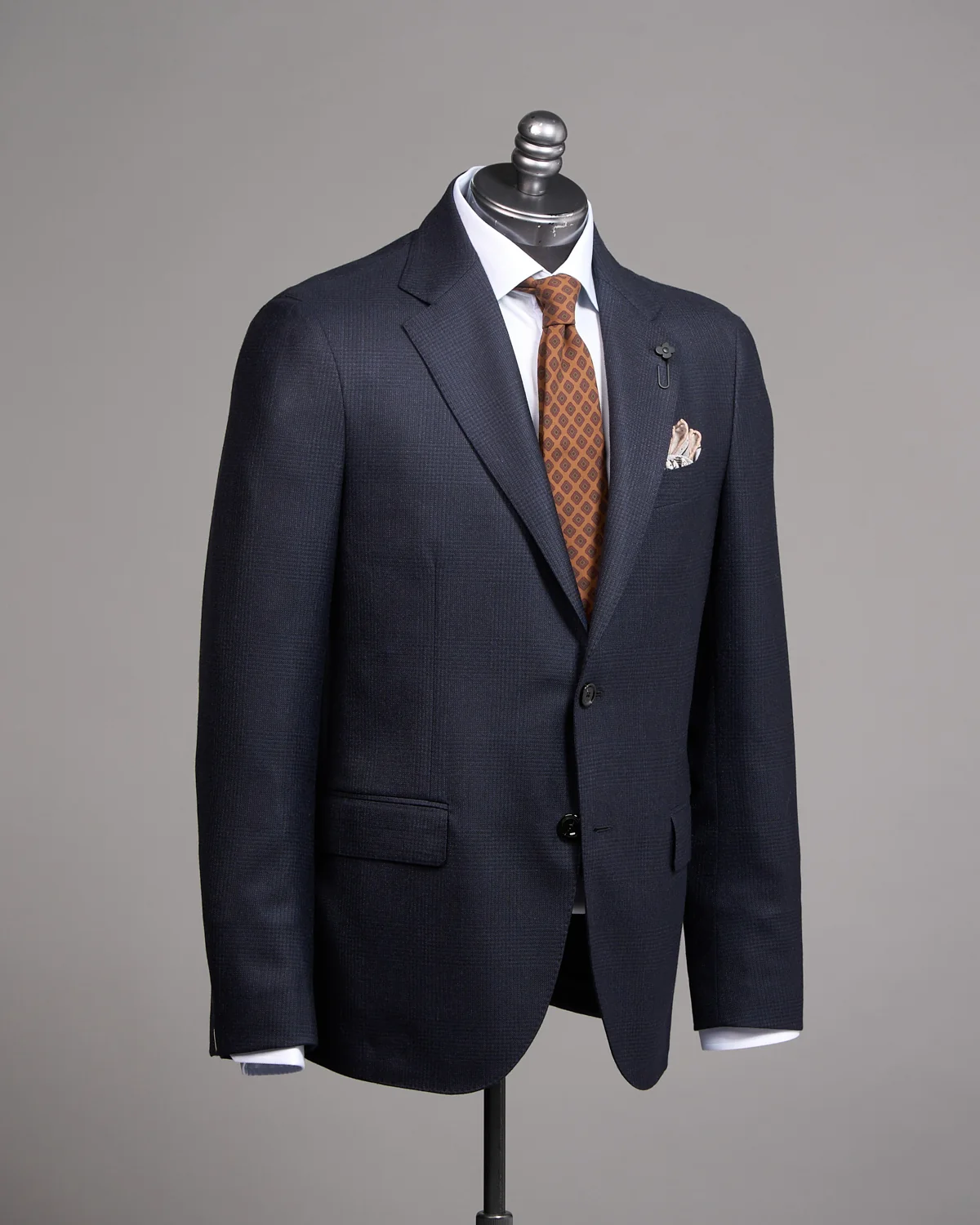 Tonal Check 'Iconic' Fit Natural Stretch Wool Suit