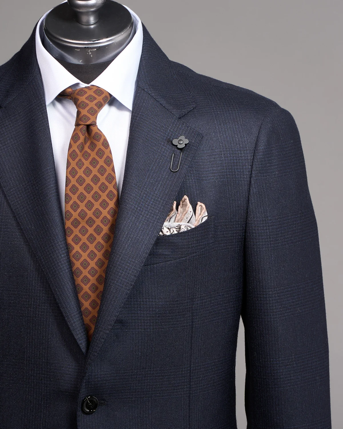 Tonal Check 'Iconic' Fit Natural Stretch Wool Suit - Image 2