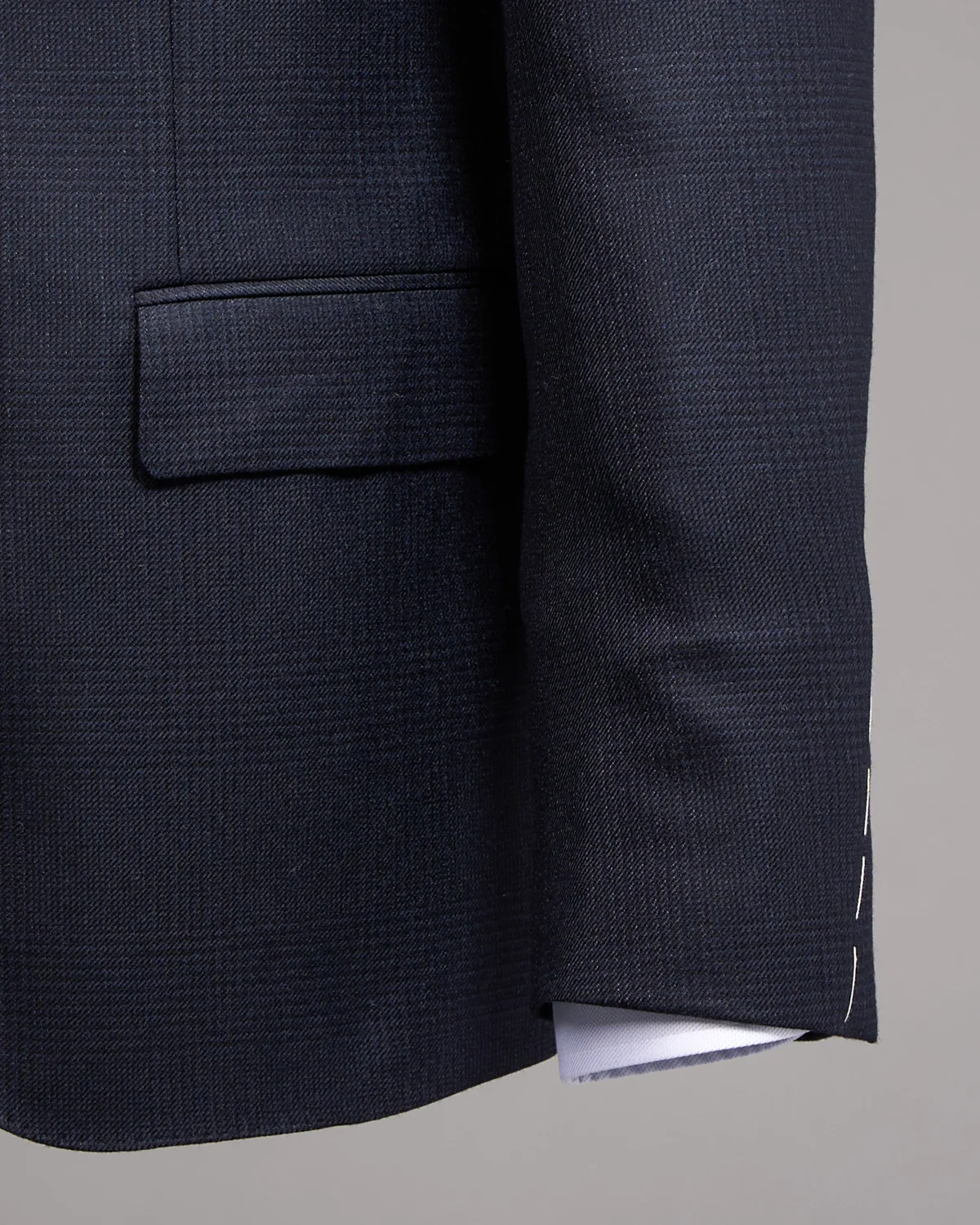 Tonal Check 'Iconic' Fit Natural Stretch Wool Suit - Image 4