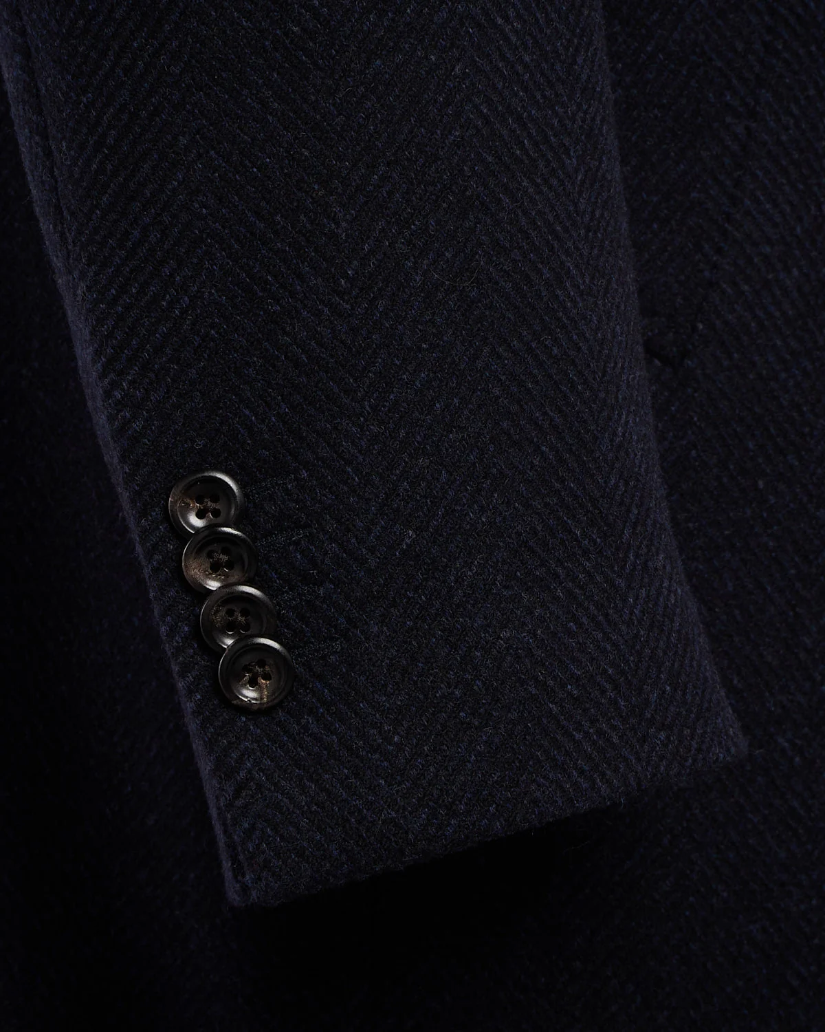 Drago Herringbone Wool & Cashmere Hybrid Topcoat - Image 7