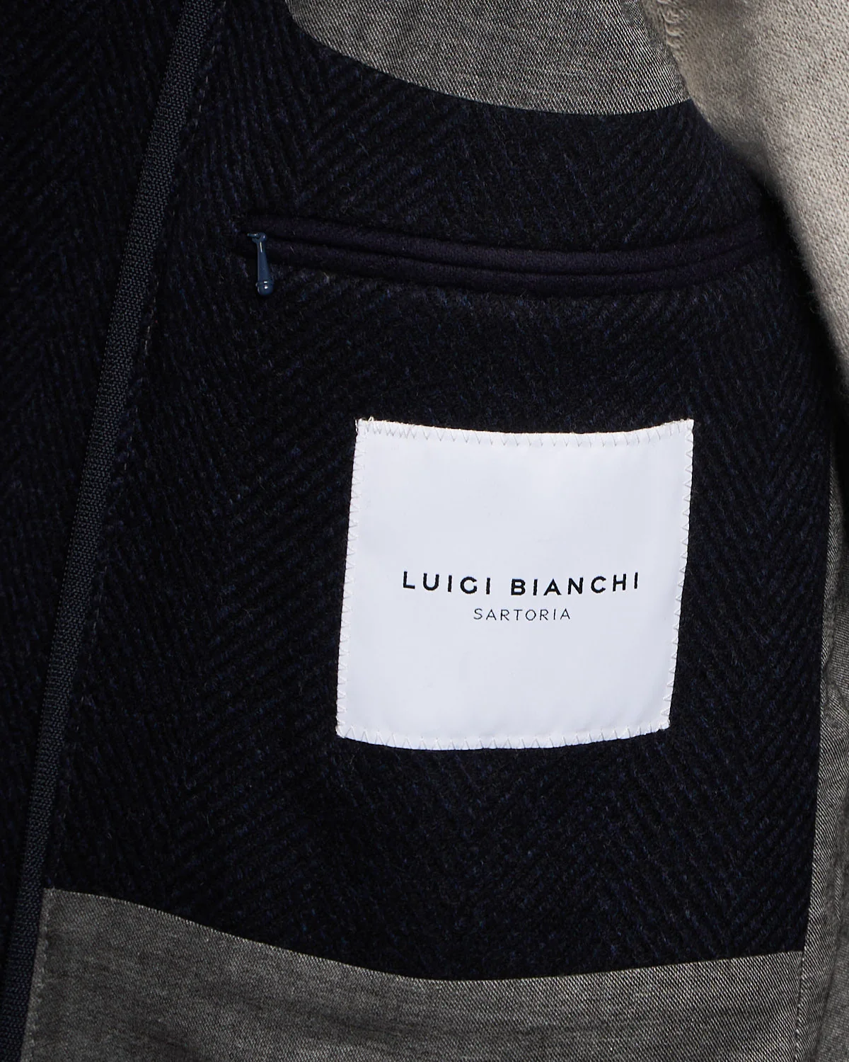 Drago Herringbone Wool & Cashmere Hybrid Topcoat - Image 9