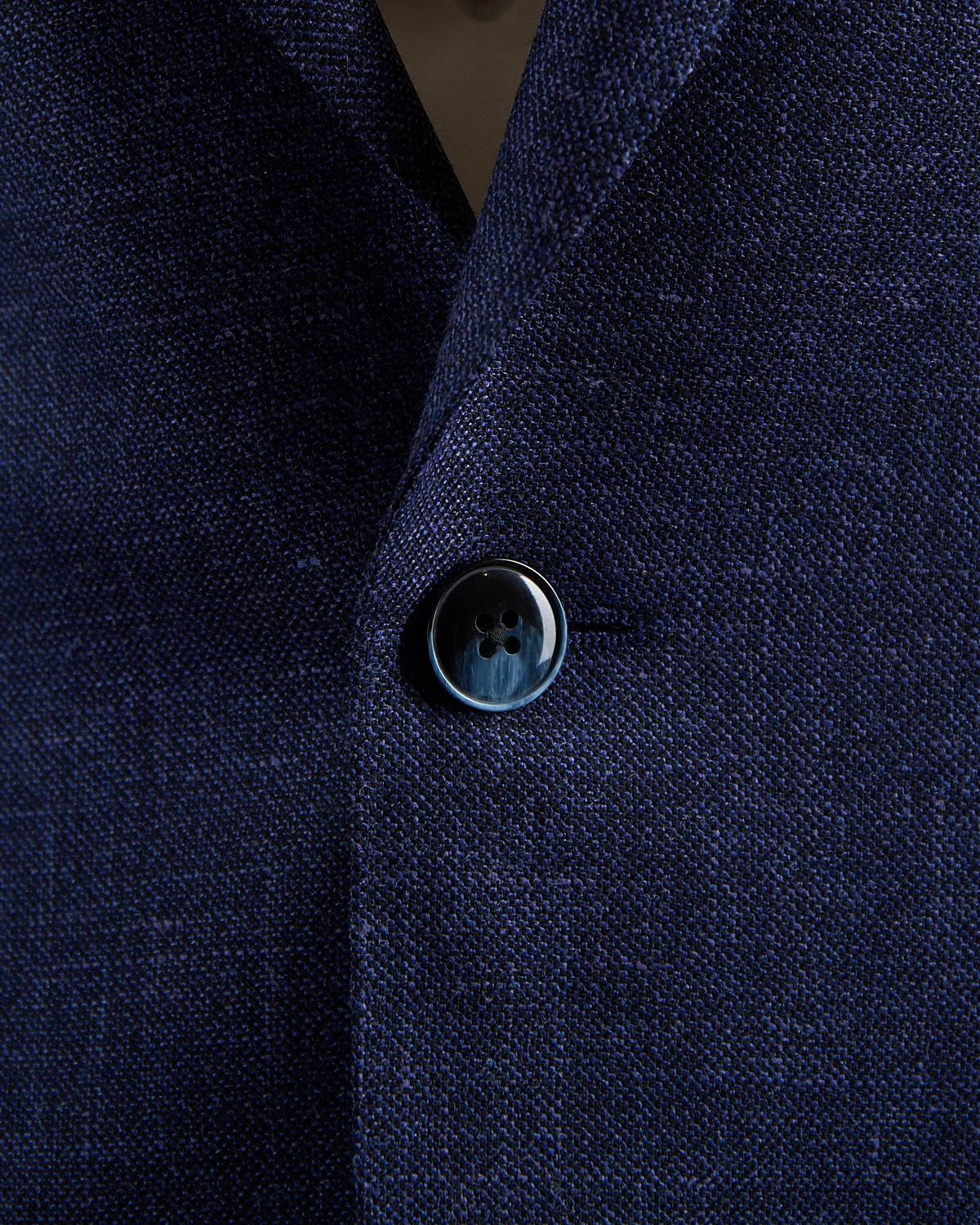 Summertime Hopsack Solid Navy Blazer - Image 6