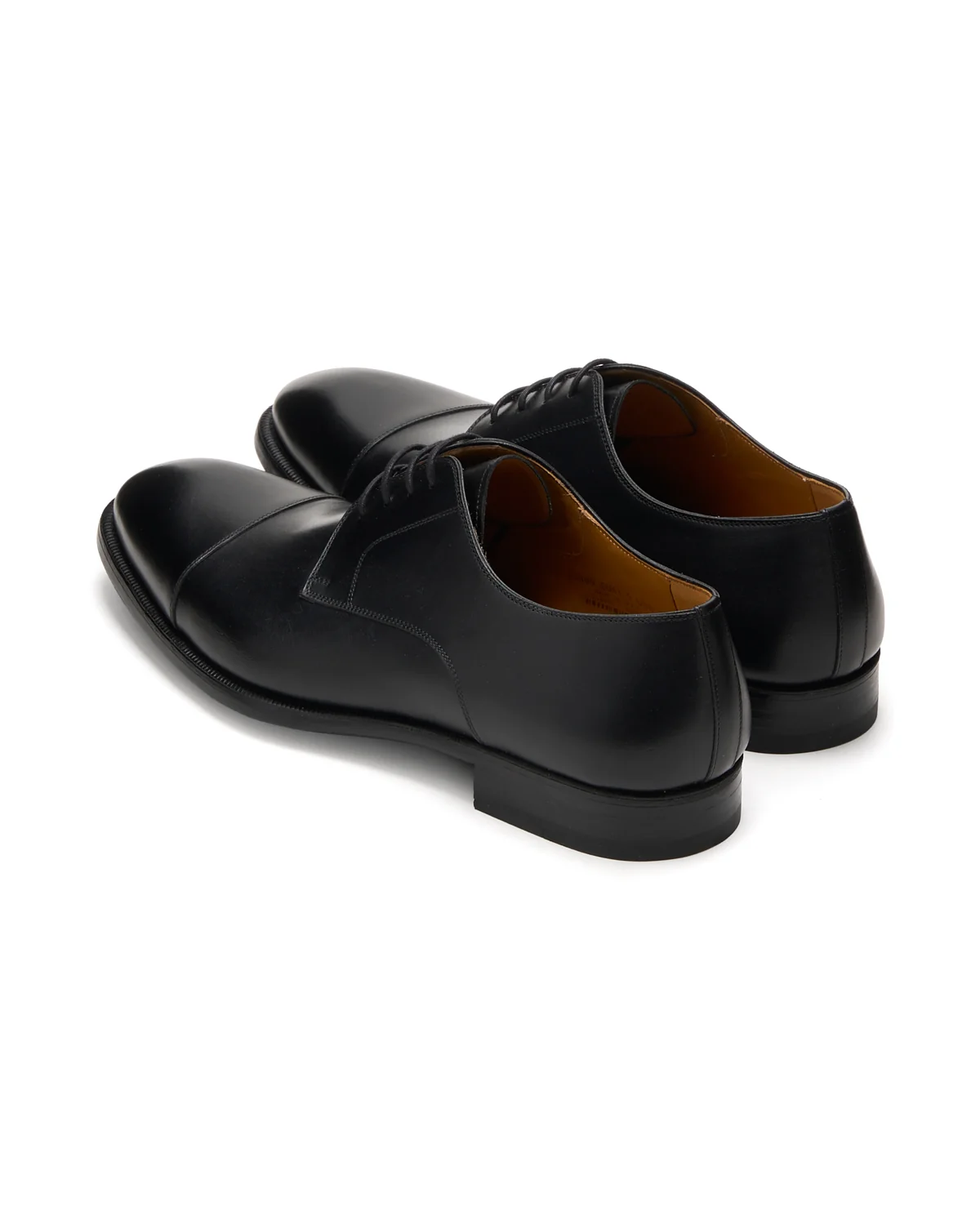 Harlan Leather Blucher Cap Toe Dress Shoes - Image 6