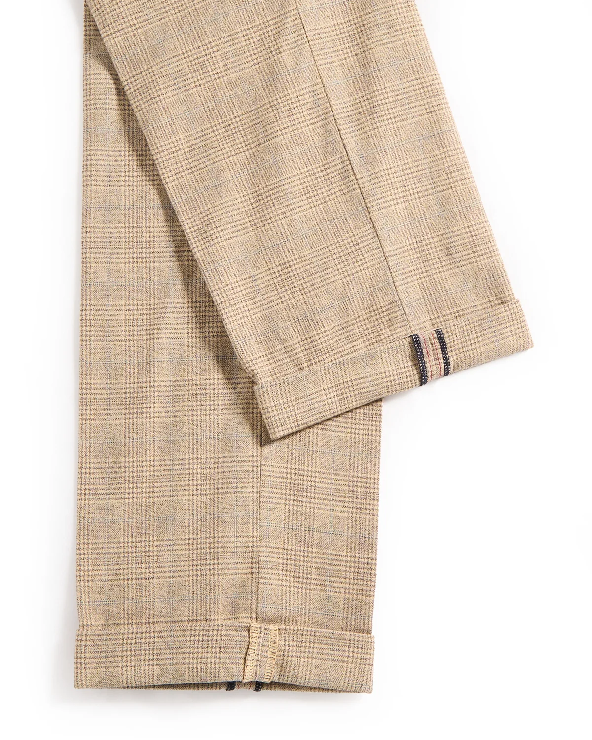 Cotton Stretch Glencheck Print Pant - Image 6