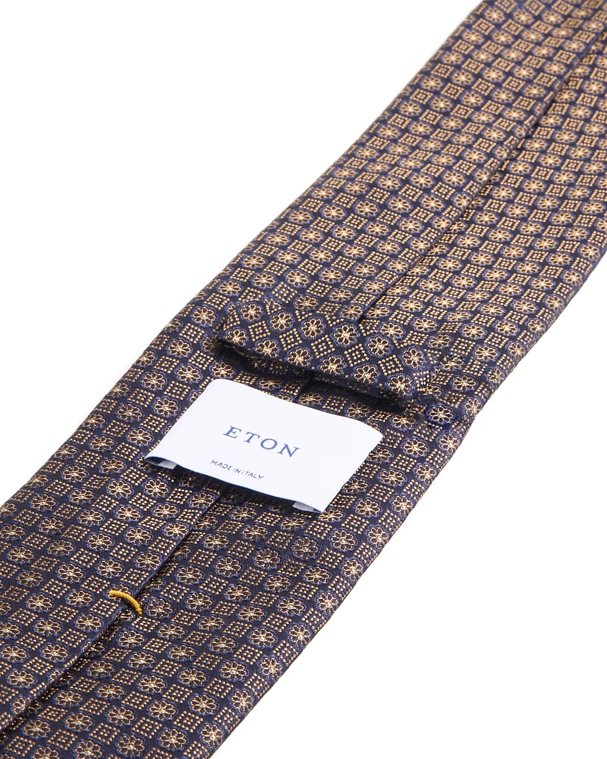Medallion Woven Silk Tie - Image 3