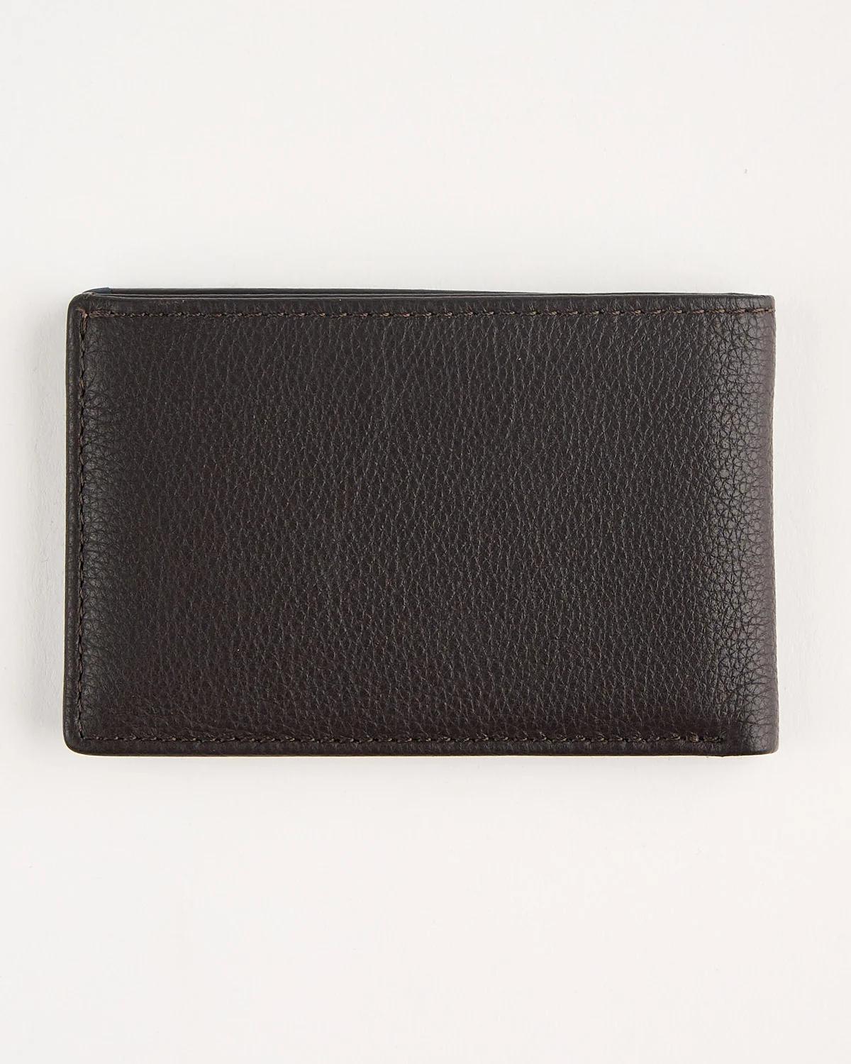 Brown Leather Card Holder Wallet - Image 4