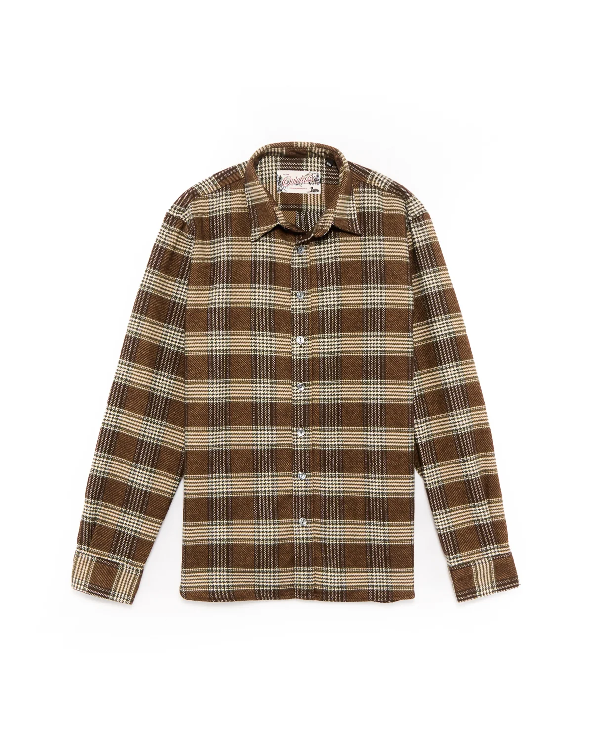 Brown Houndstooth Blanket Easy Shirt