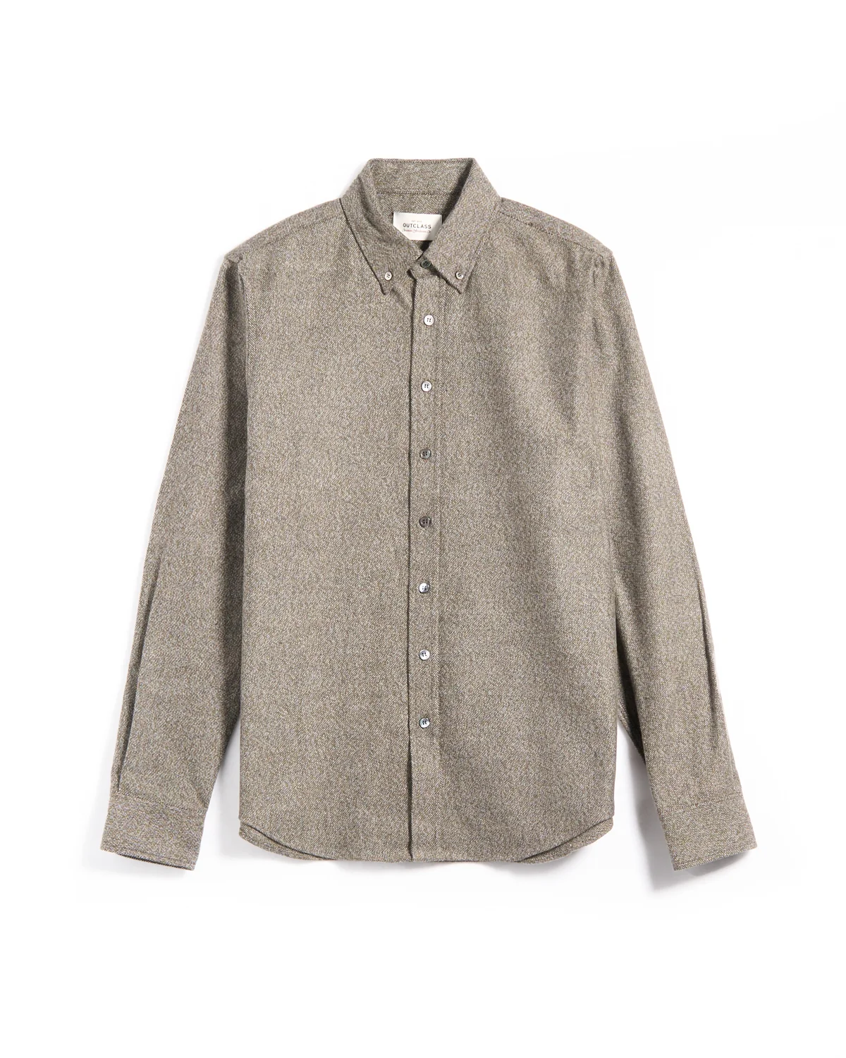 Moss Twill Flannel Classic Shirt