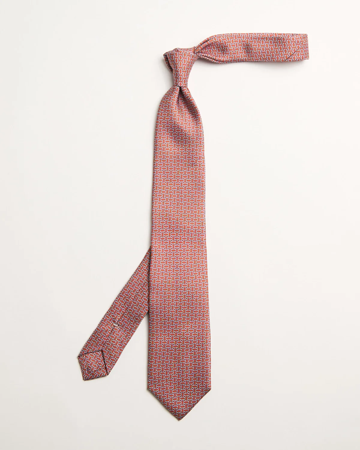 Silk Links Pattern Tie