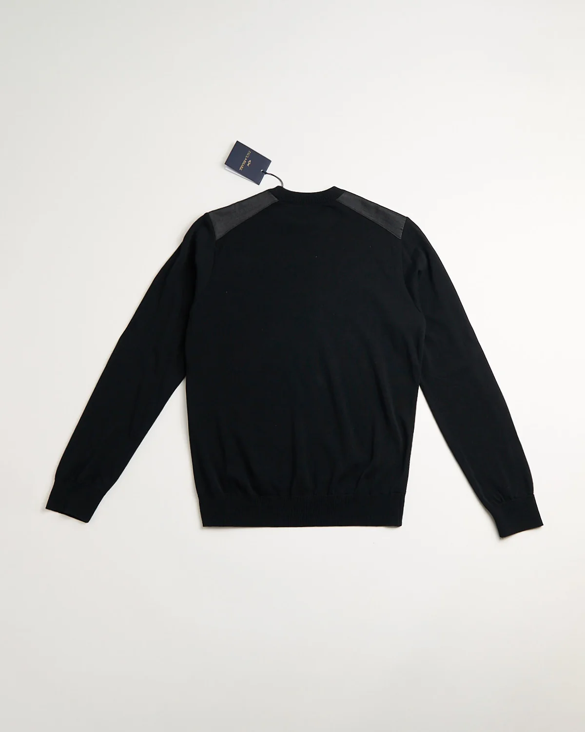 Denim Details Fresco Cotton Crewneck - Image 6