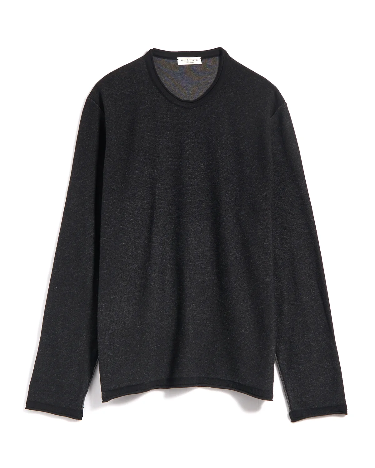 Double Face Crew Neck Sweater