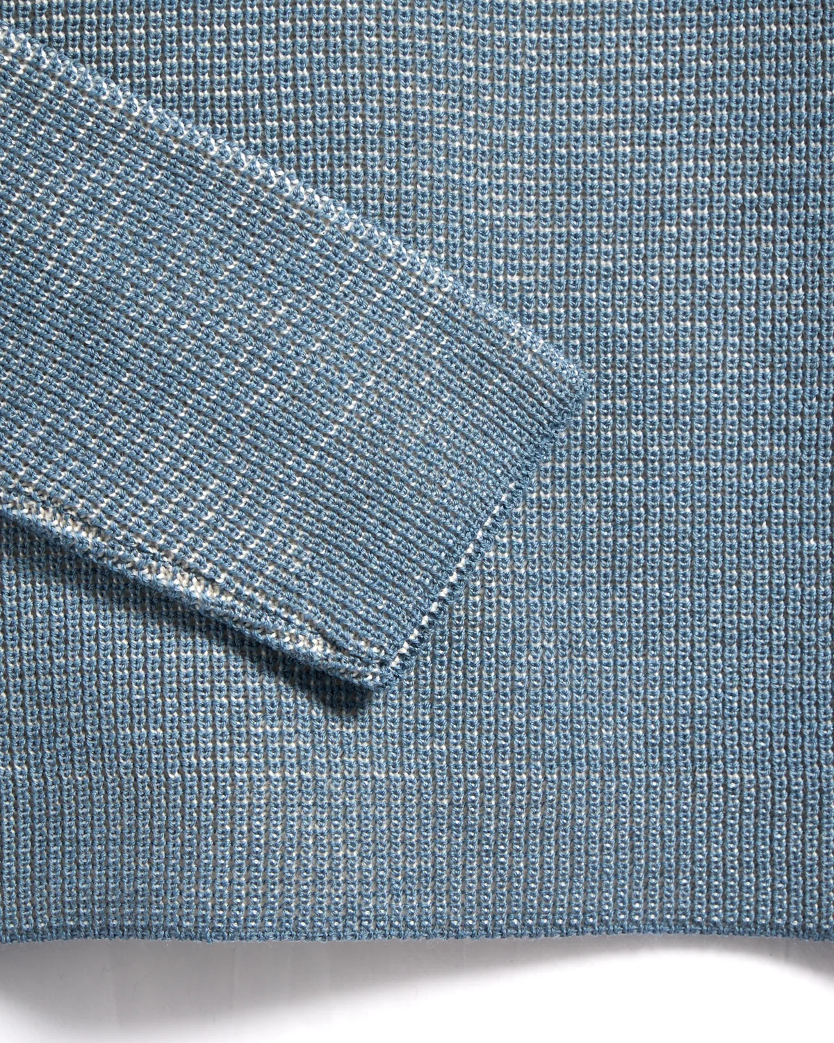 Double Royal Stitch 1/4 Zip Sweater - Image 4
