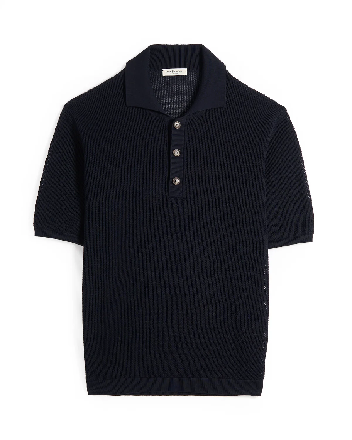 Milano Collar 3D Knit Polo