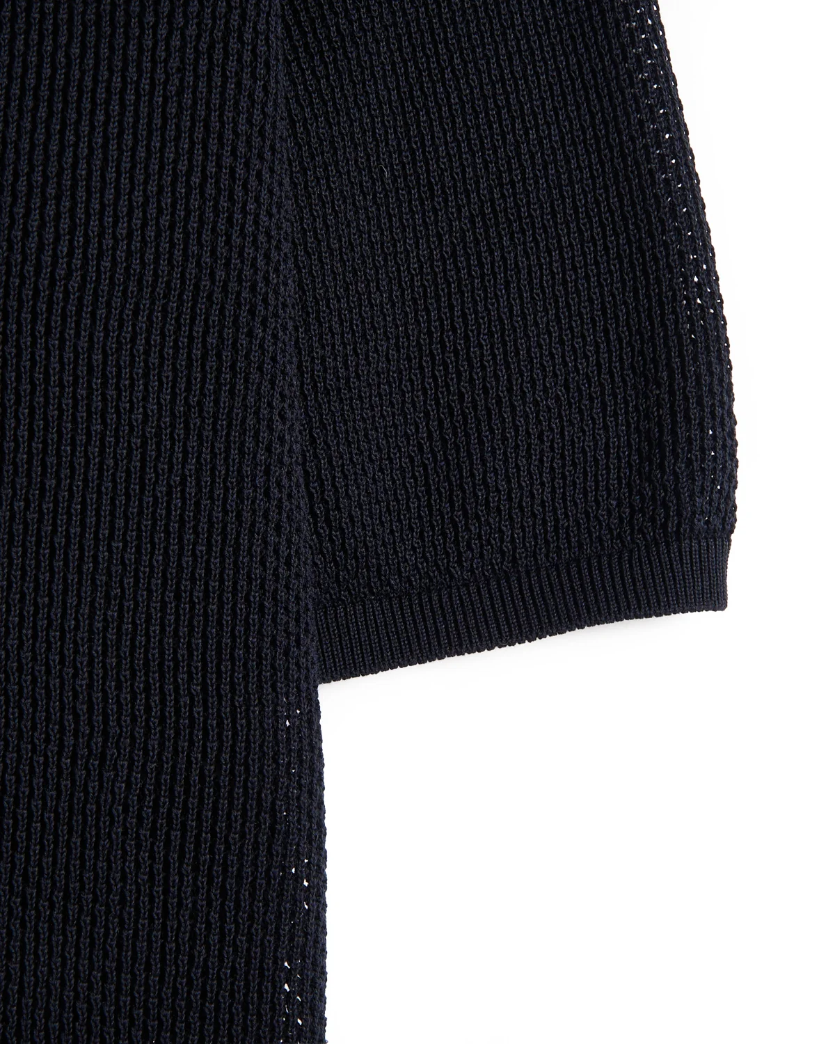 Milano Collar 3D Knit Polo - Image 4