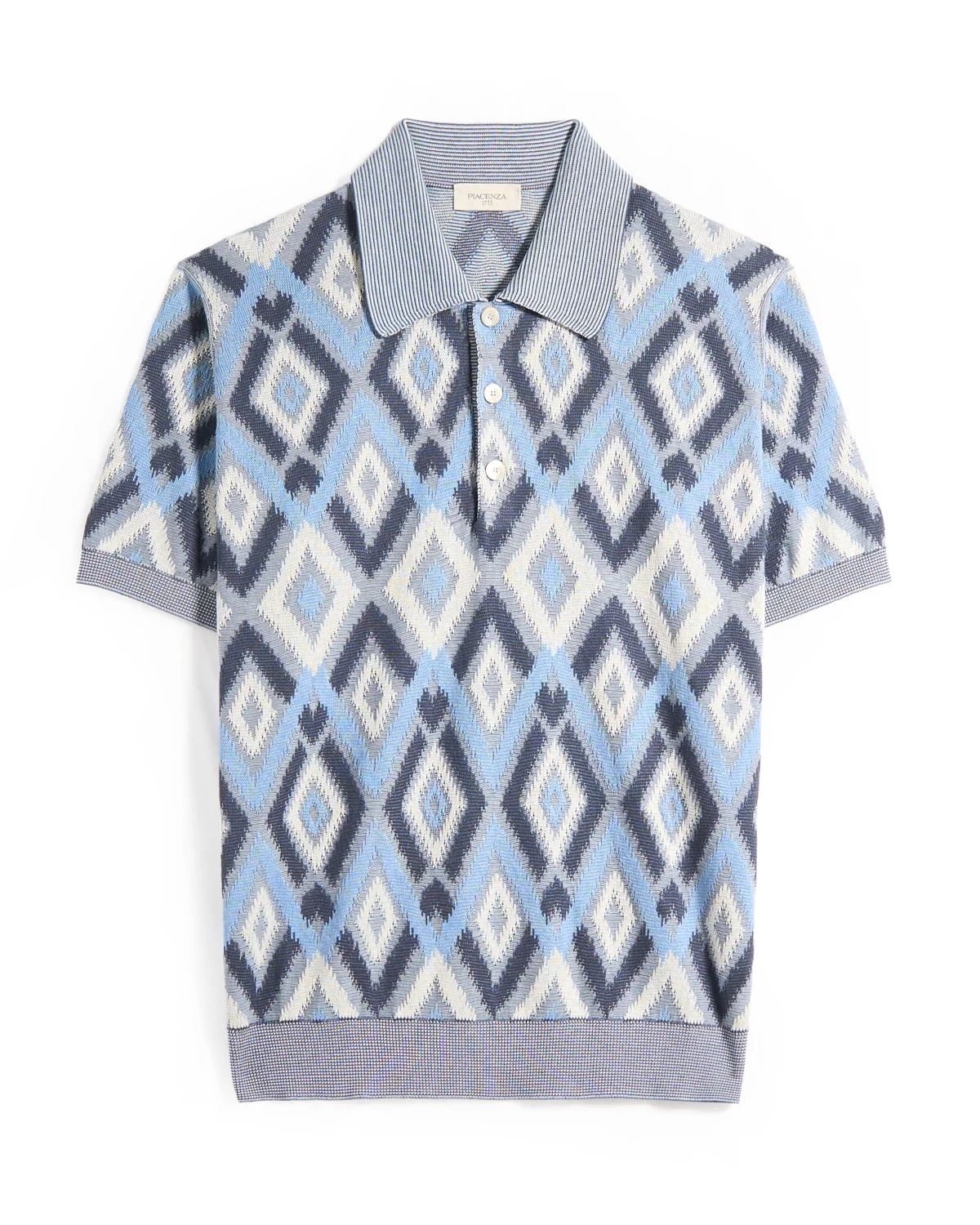 Argyle Pattern Polo