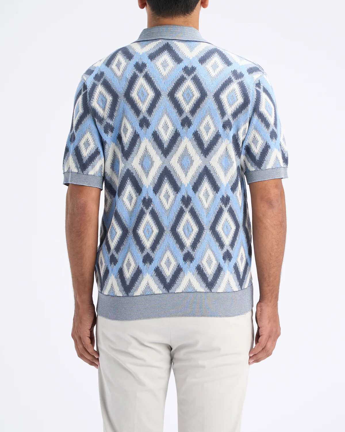Argyle Pattern Polo - Image 6