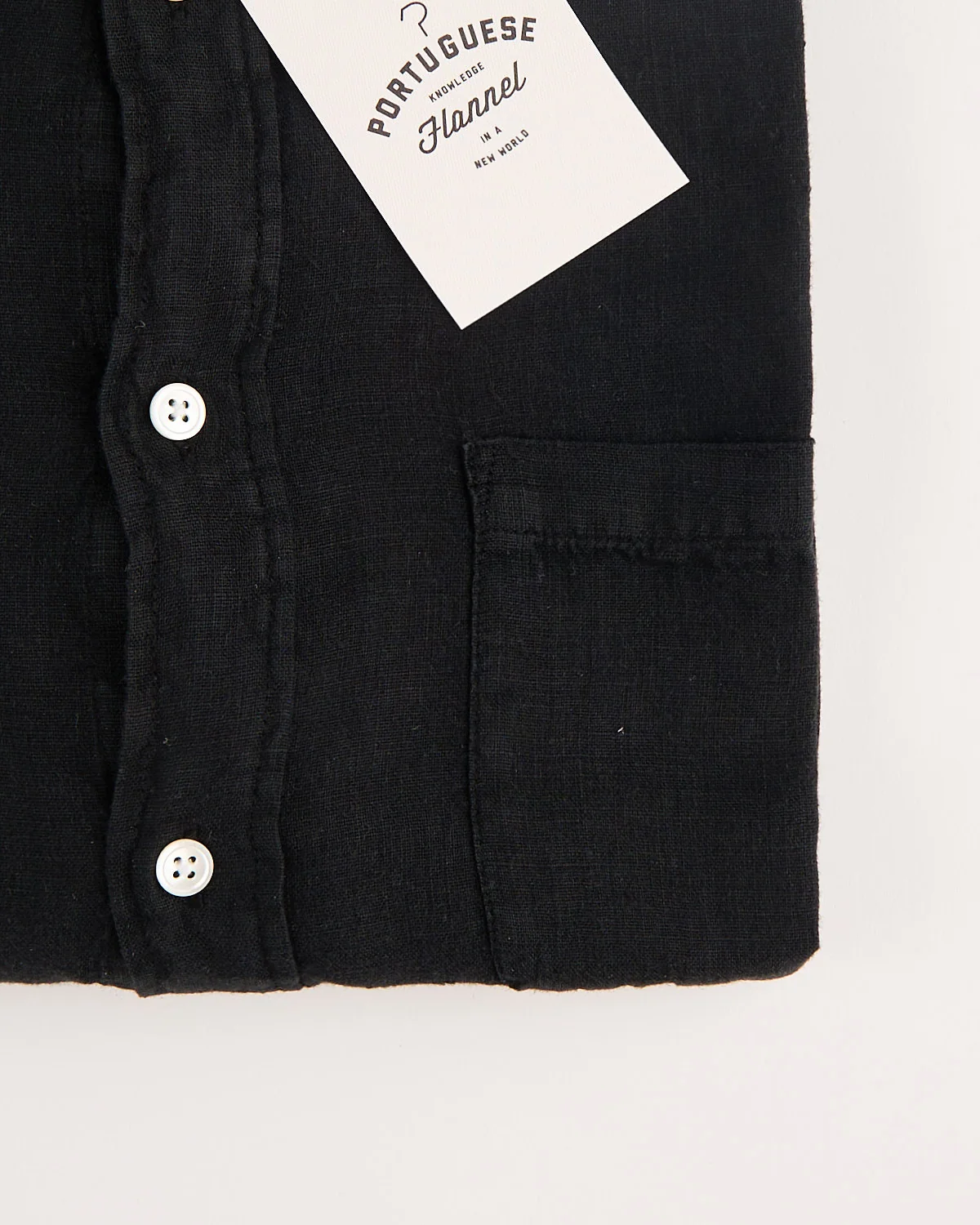 Short Sleeve Linen Shirt - Image 3