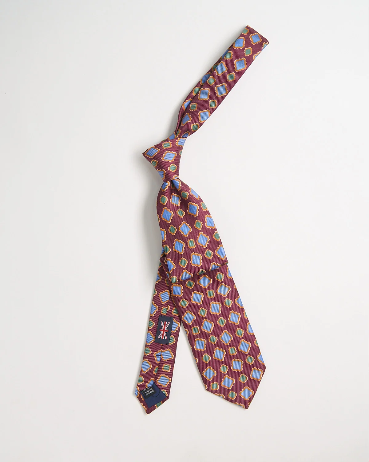 Silk Mirror Pattern Tie