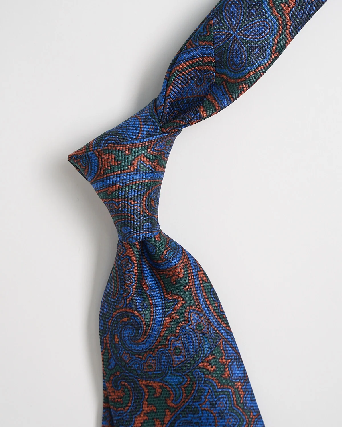 Silk Paisley Tie - Image 2