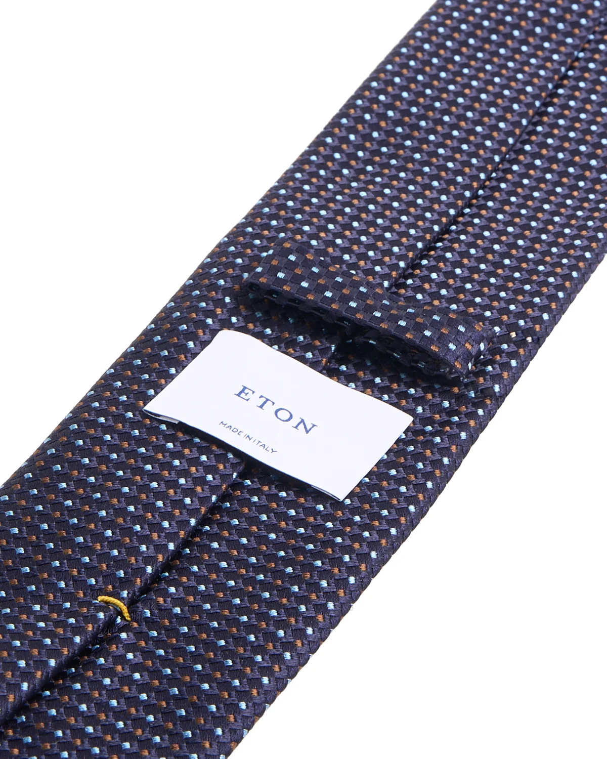 Semi Solid Woven Silk Tie - Image 3