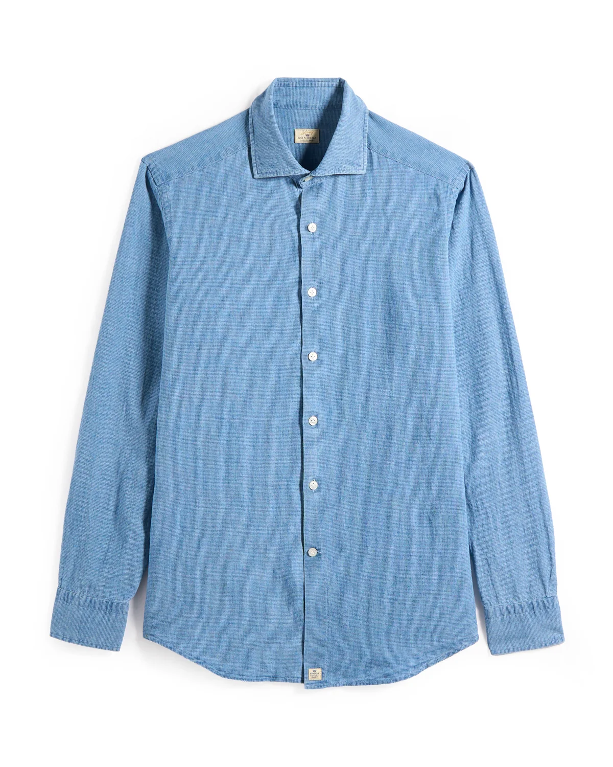 Cotton Linen Denim Wash Shirt