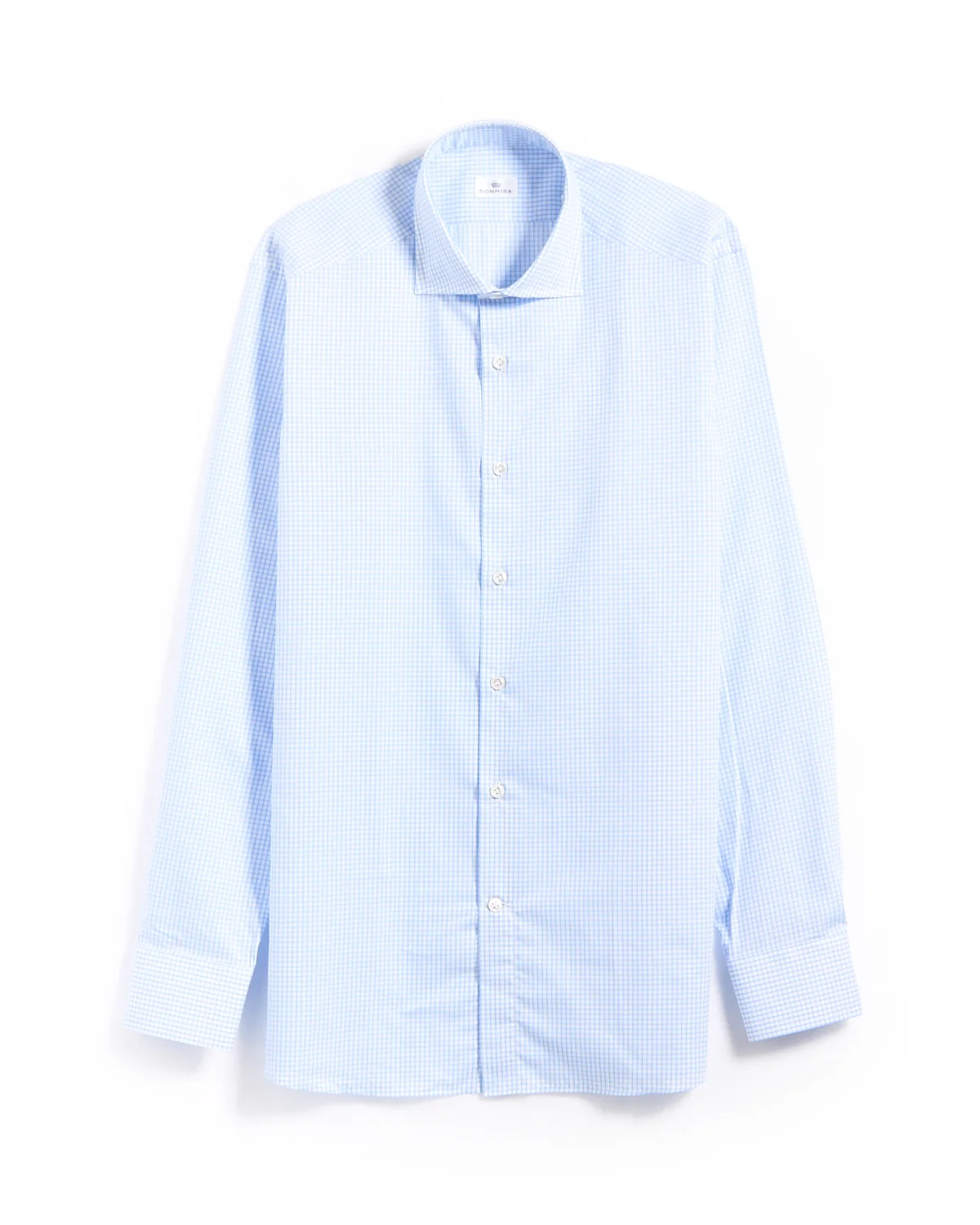 Micro Check Superior Cotton Regular Fit Dress Shirt