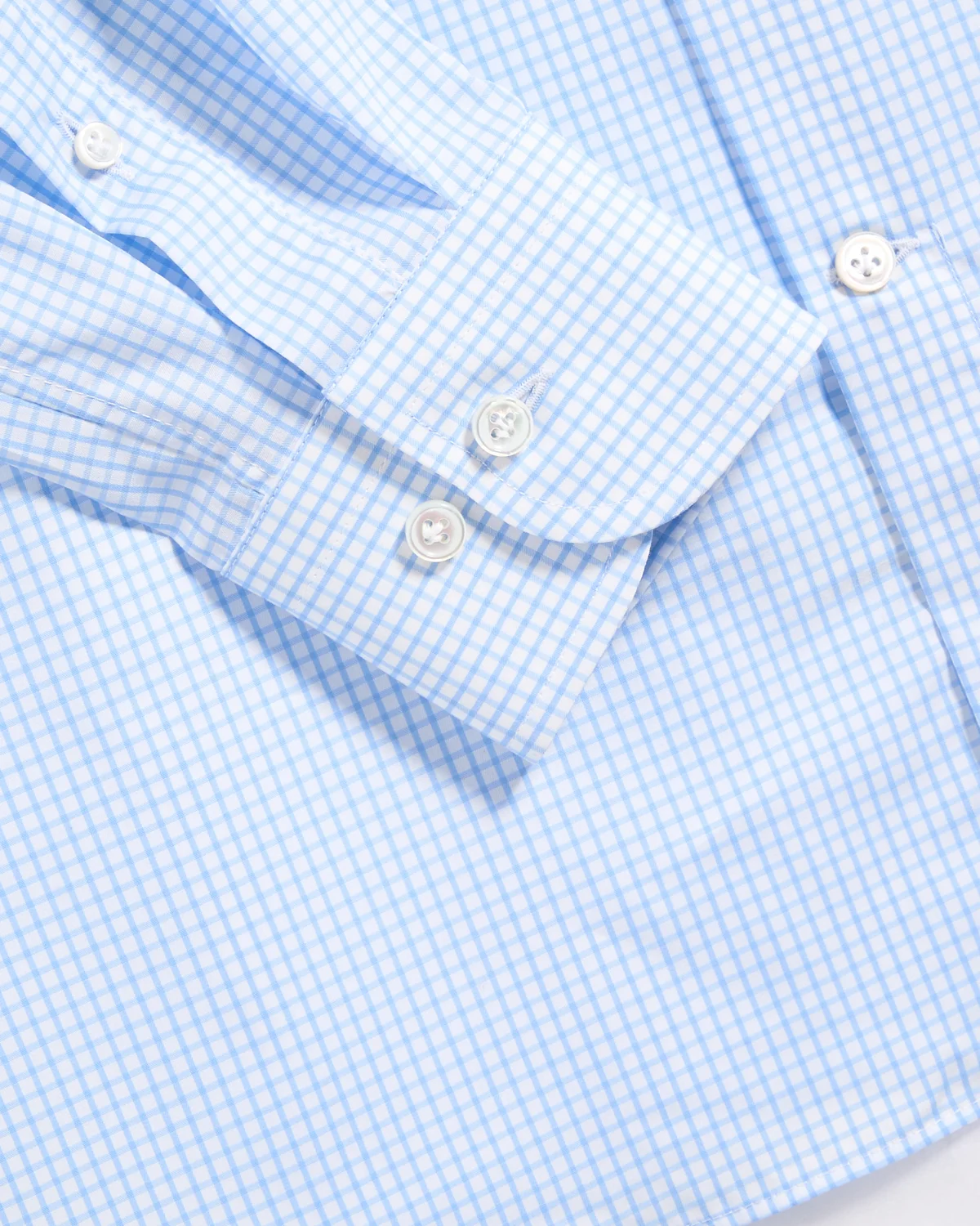 Micro Check Superior Cotton Regular Fit Dress Shirt - Image 2